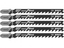 Bosch T144D Jigsaw Blades Fast Wood Cutting 5 Blades £5.79